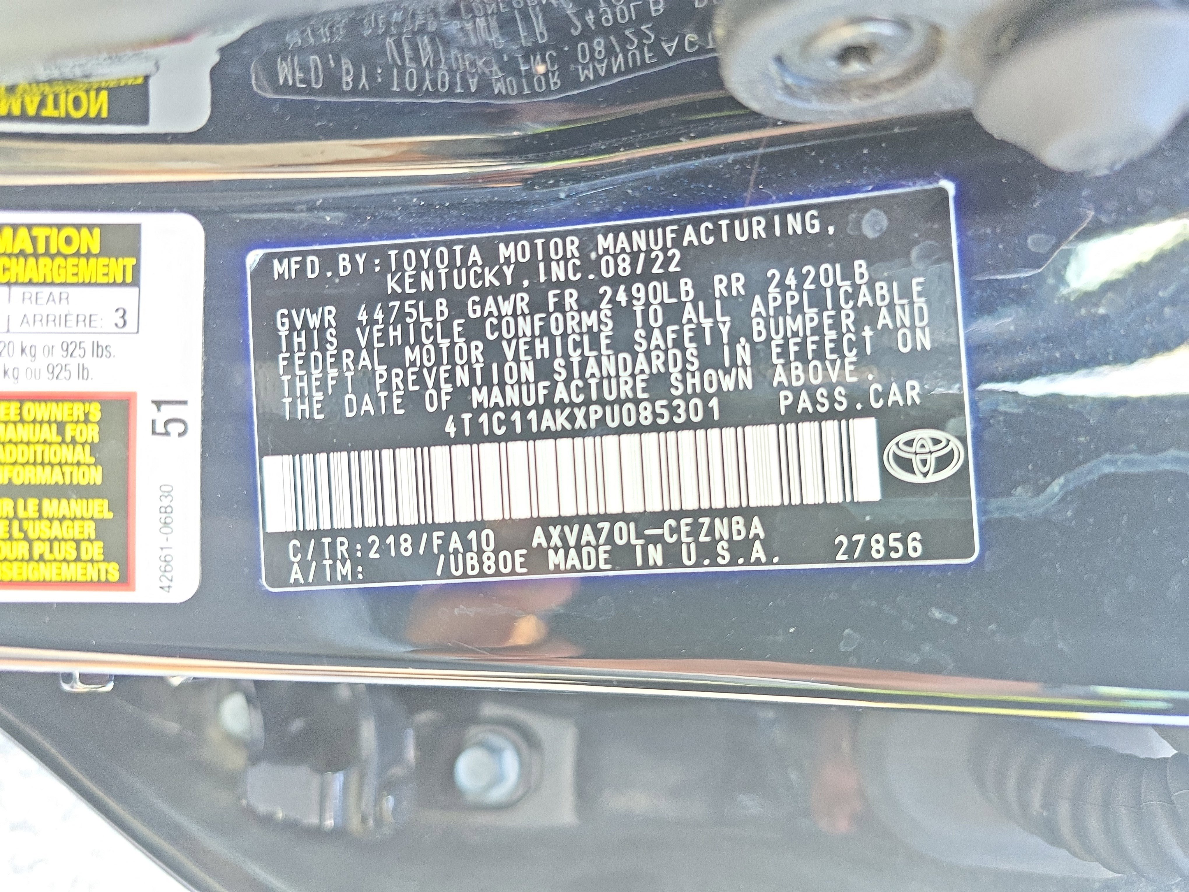 Used 2023 Toyota Camry LE FWD image 31