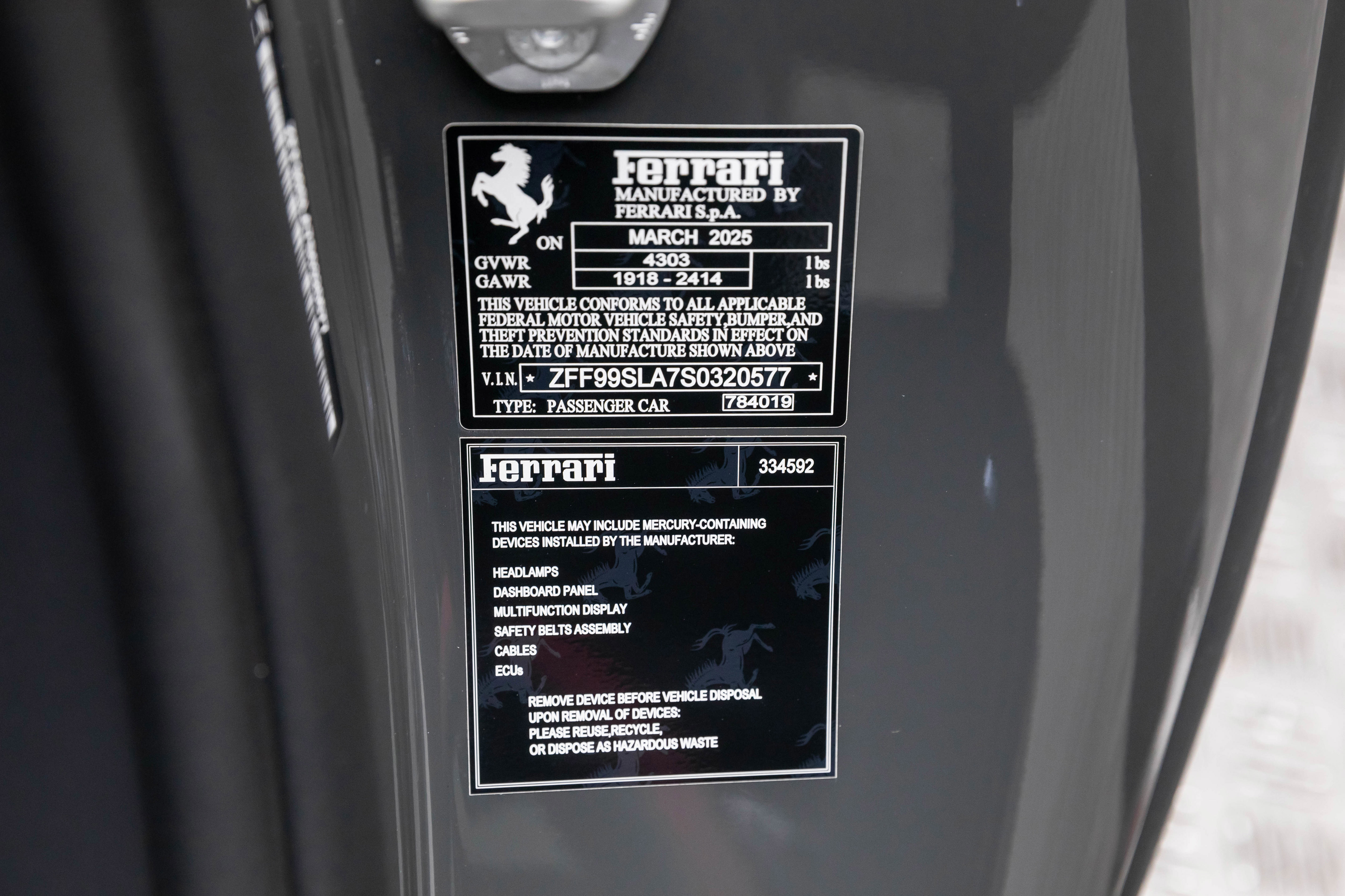 Certified 2025 Ferrari 296 GTB image 17