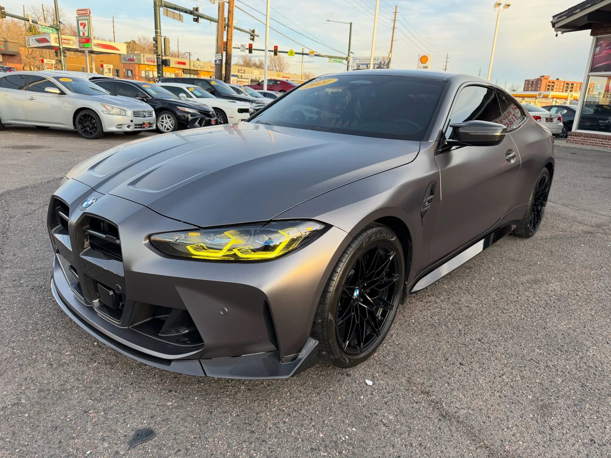 Used 2021 BMW M4 Competition w/ M Carbon Exterior Package image 4