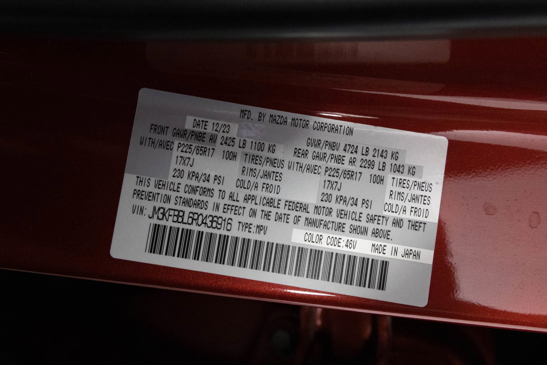 Used 2024 MAZDA CX-5 AWD 2.5 S w/ Select Package image 44