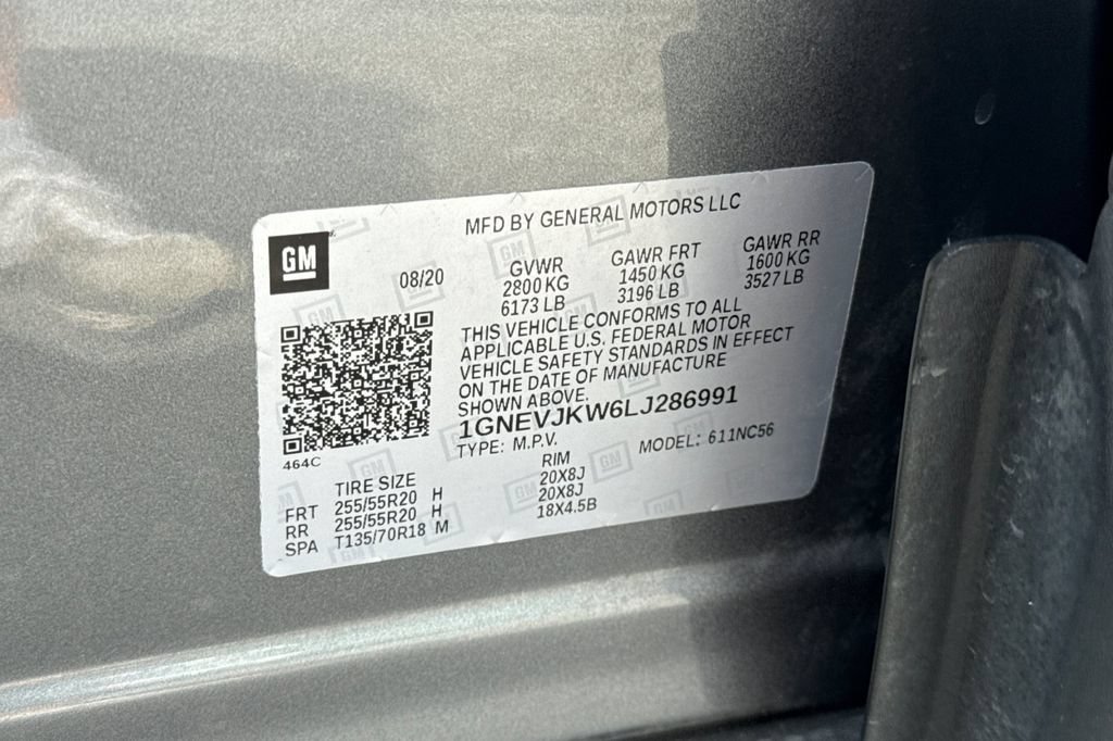 Used 2020 Chevrolet Traverse RS AWD/4WD image 32