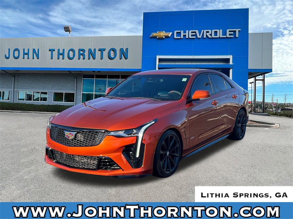 Used 2022 Cadillac CT4 V Blackwing w/ Driver Assist Package image 1