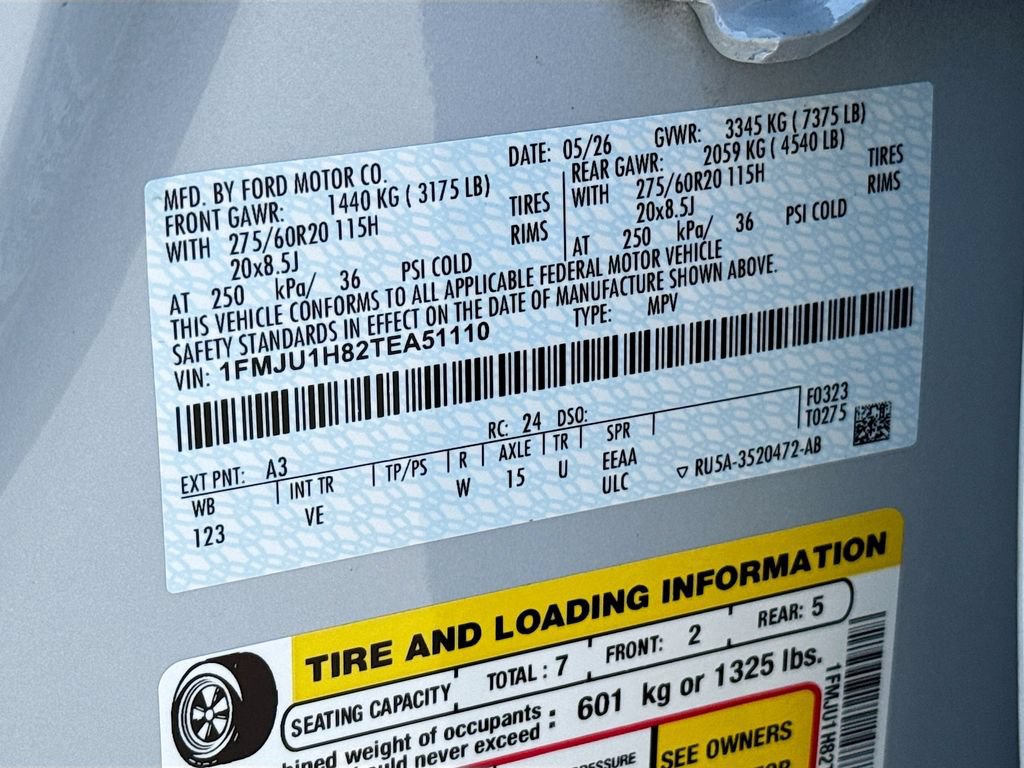 New 2026 Ford Expedition Active RWD image 33