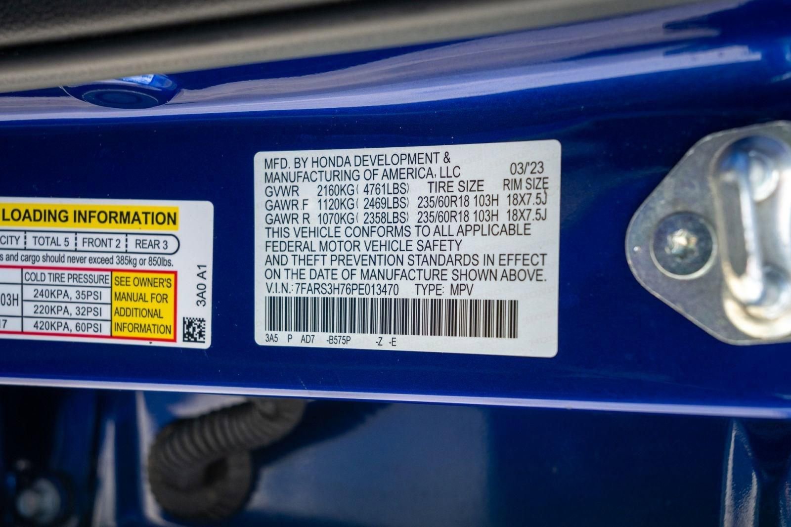 Certified 2023 Honda CR-V EX-L image 34