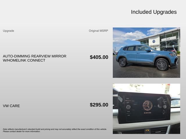 Used 2025 Volkswagen Taos SE FWD image 4