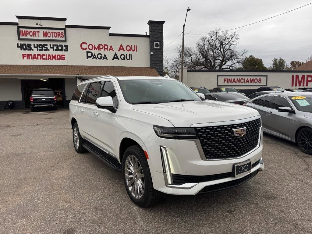 Used 2021 Cadillac Escalade ESV Premium Luxury AWD/4WD image 2