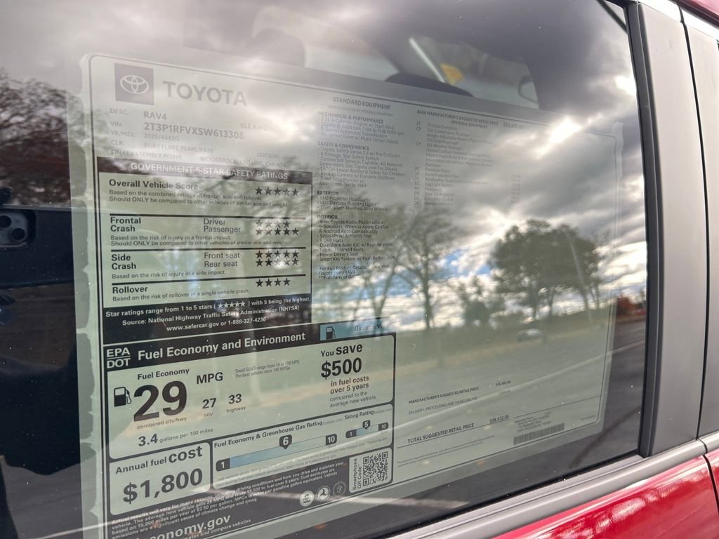 New 2025 Toyota RAV4 XLE image 30