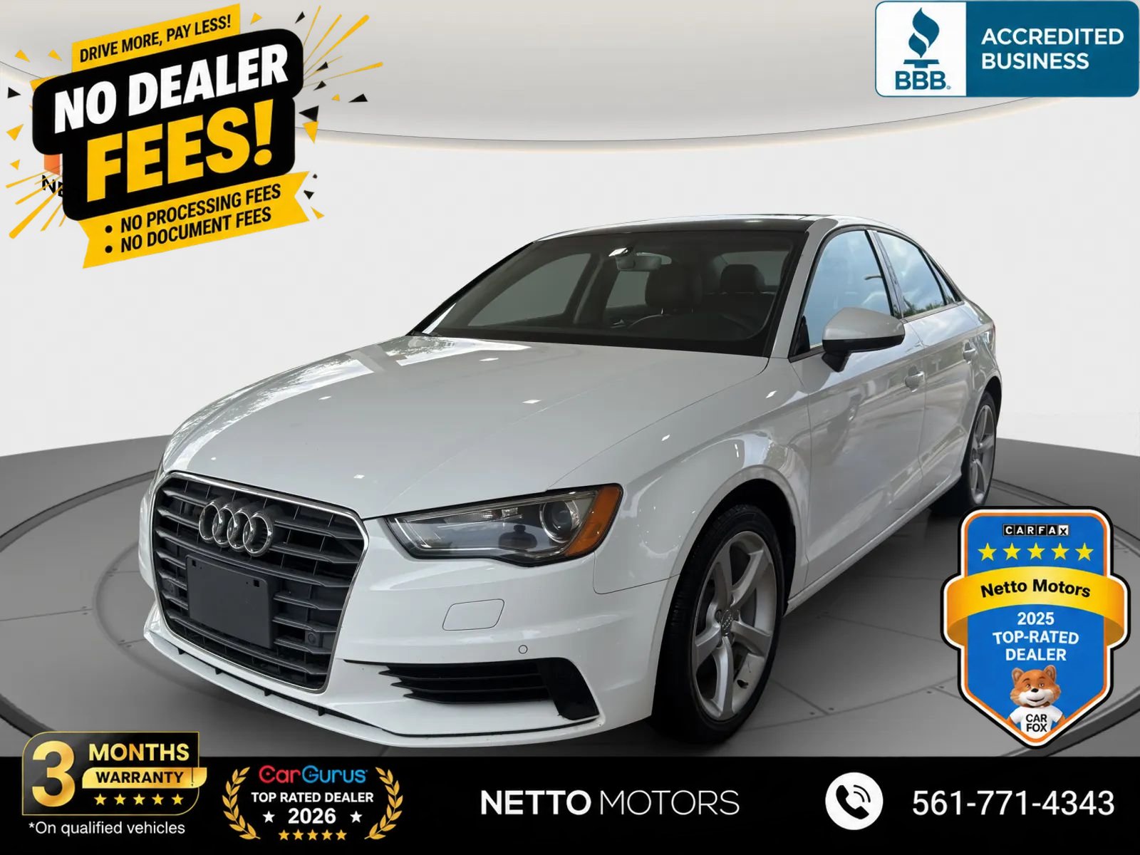 Used 2016 Audi A3 1.8T Premium FWD image 1