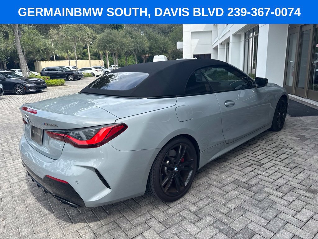 Certified 2024 BMW M440i Convertible w/ Shadowloine Package RWD image 6