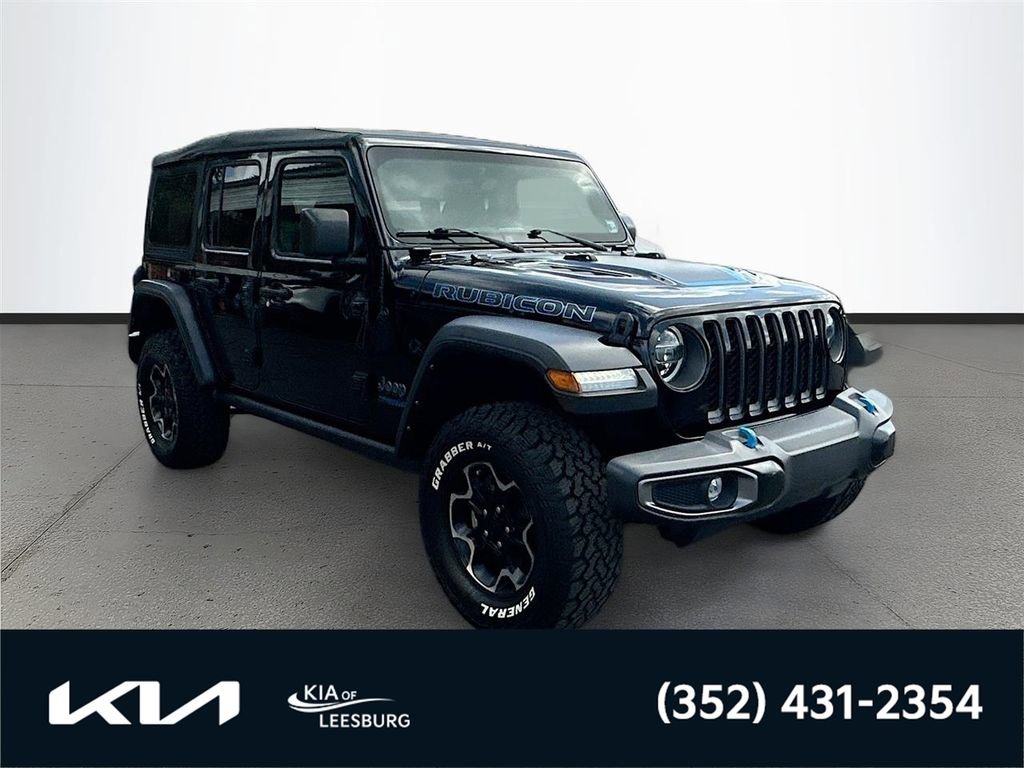 Used 2022 Jeep Wrangler Unlimited Rubicon 4xe image 1