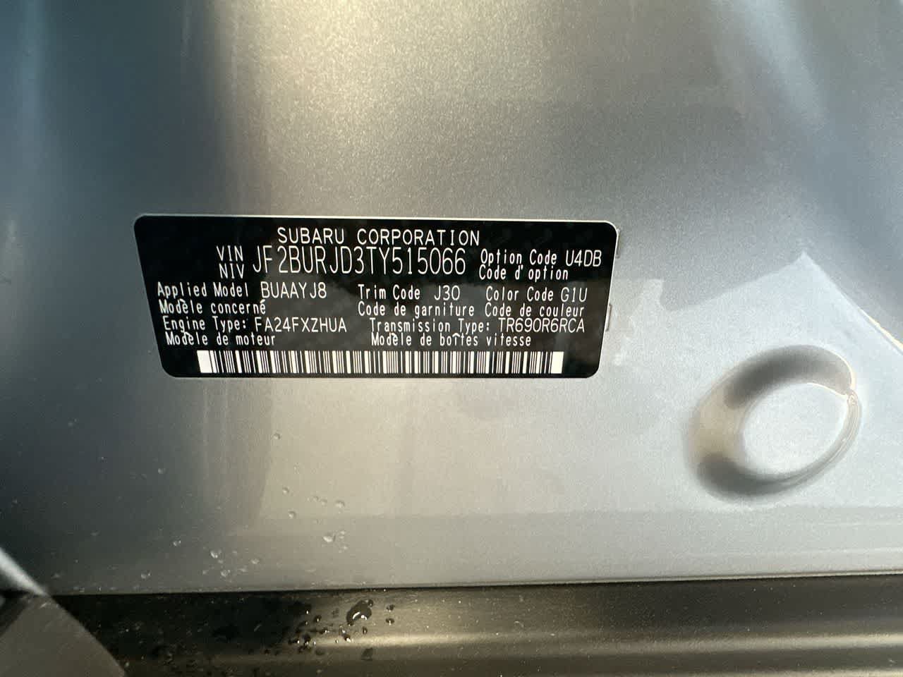 New 2026 Subaru Outback Touring XT AWD/4WD image 29