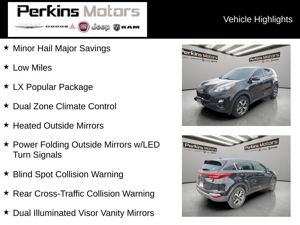 Used 2020 Kia Sportage LX w/ LX Popular Package AWD/4WD image 6
