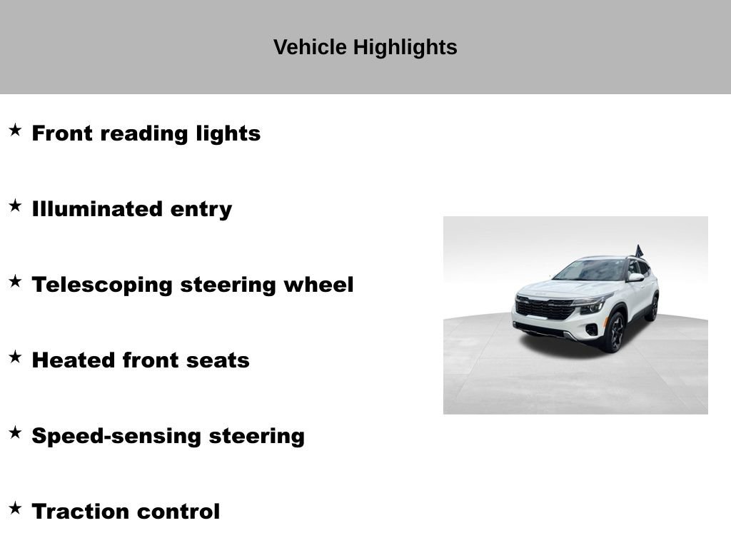 Certified 2024 Kia Seltos EX FWD image 55