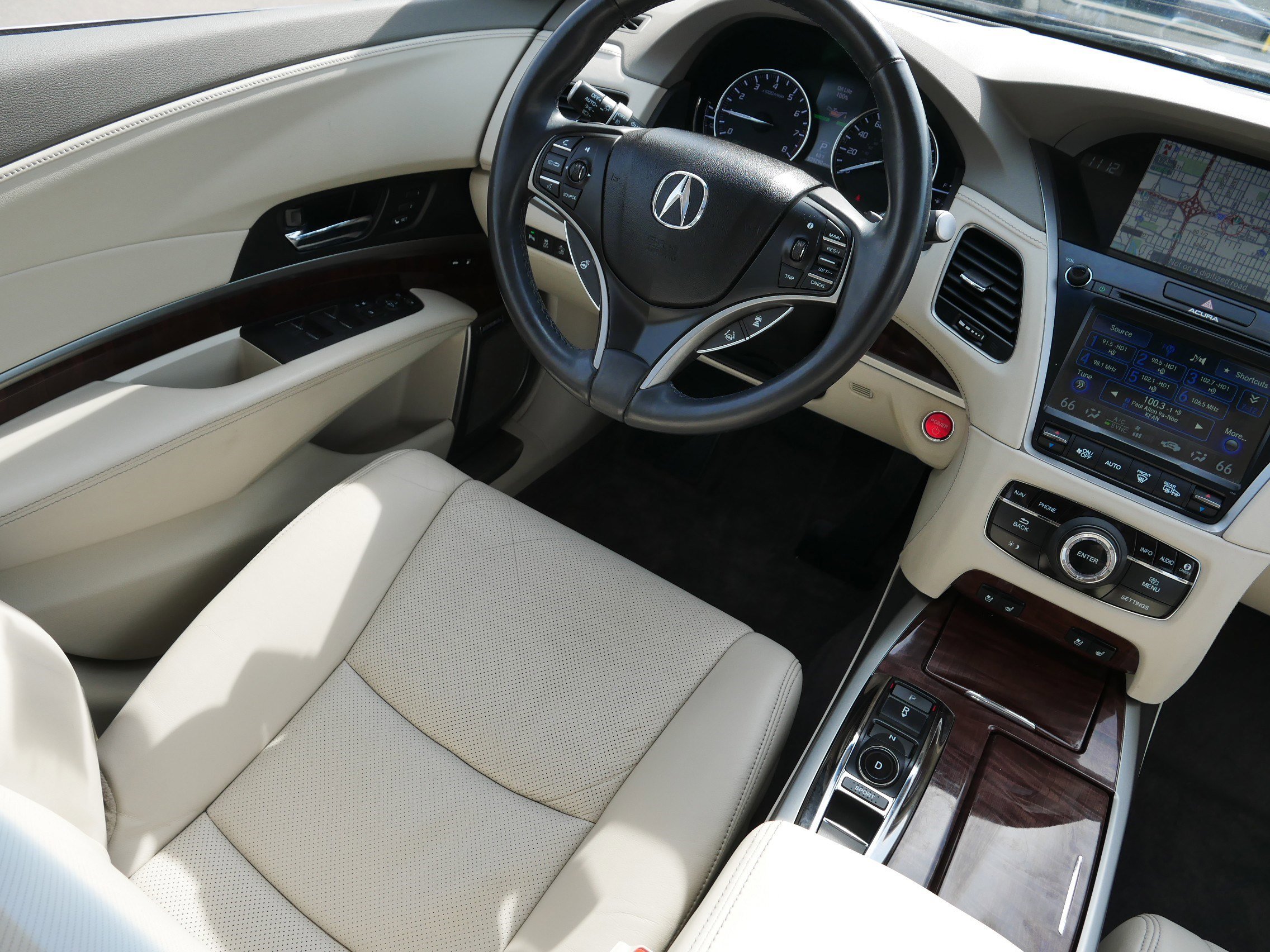 Used 2016 Acura RLX Sport Hybrid w/ Advance Pkg AWD/4WD image 9