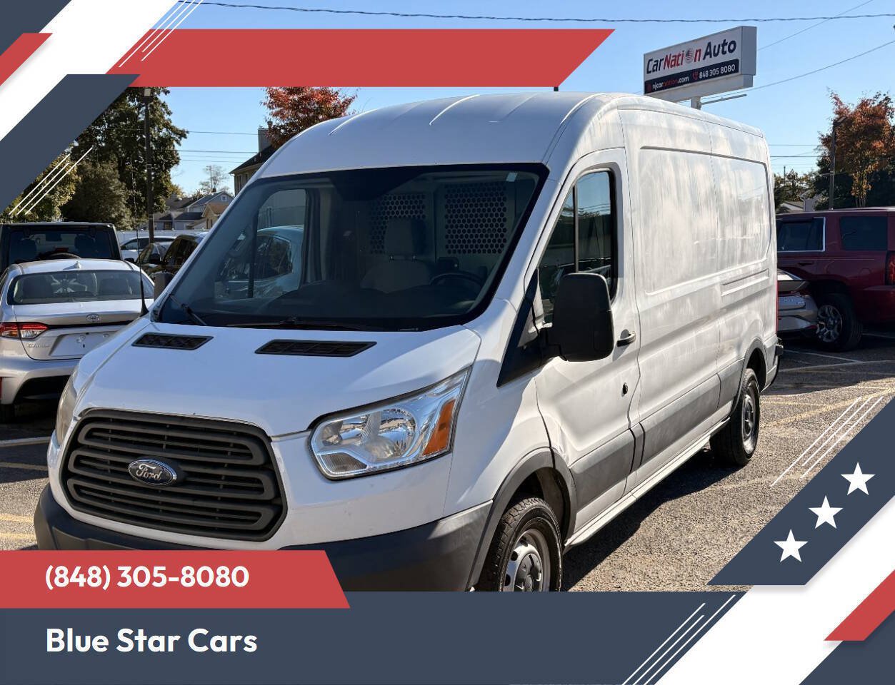 Used 2016 Ford Transit 150 148 Medium Roof w/ Interior Upgrade Package RWD image 1