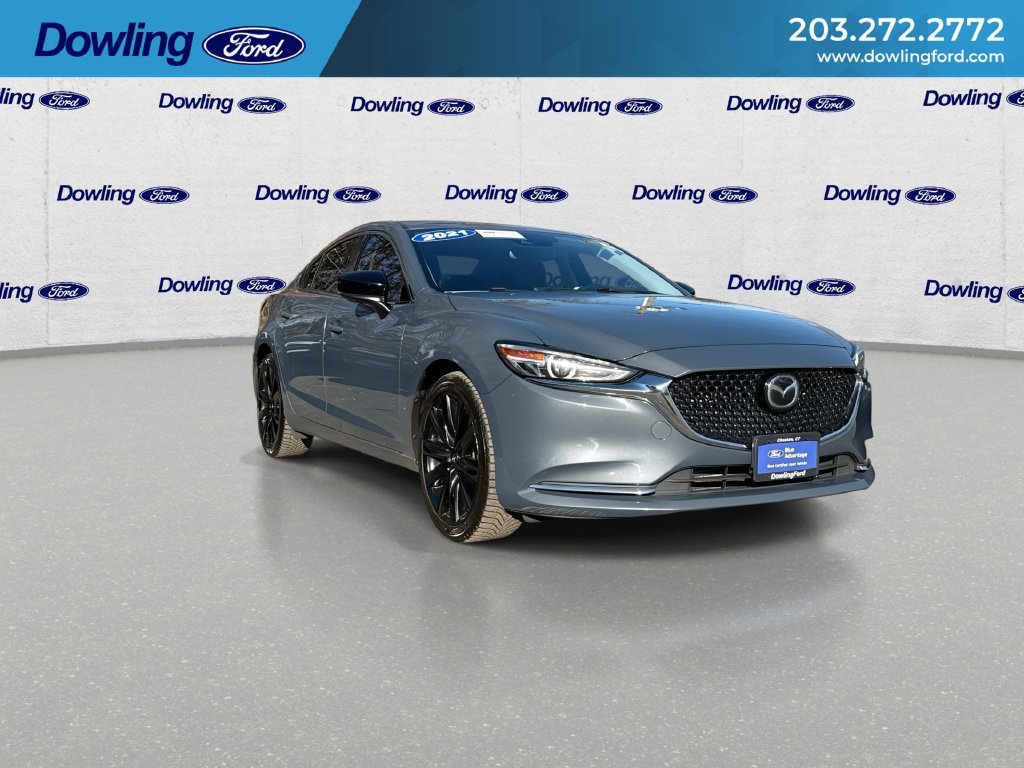Used 2021 MAZDA MAZDA6 Carbon Edition FWD image 2