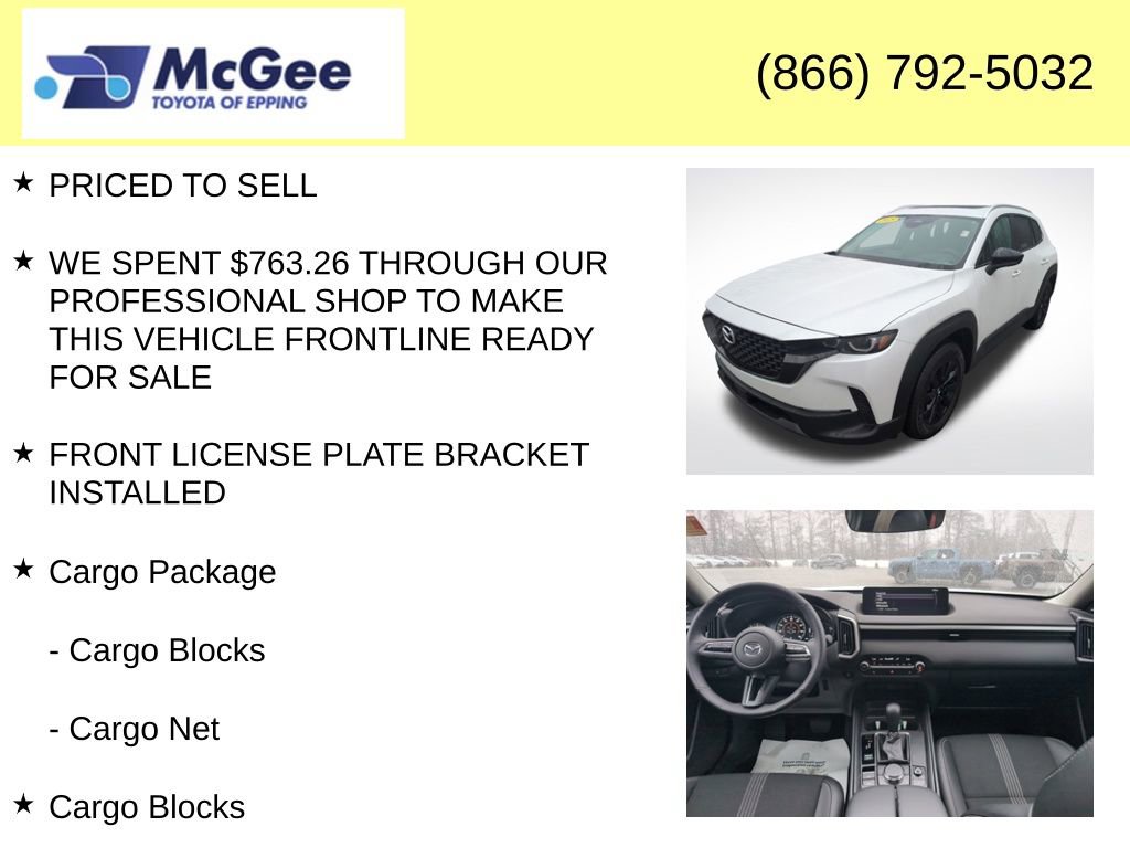 Used 2025 MAZDA CX-50 AWD 2.5 S w/ Cargo Package image 8