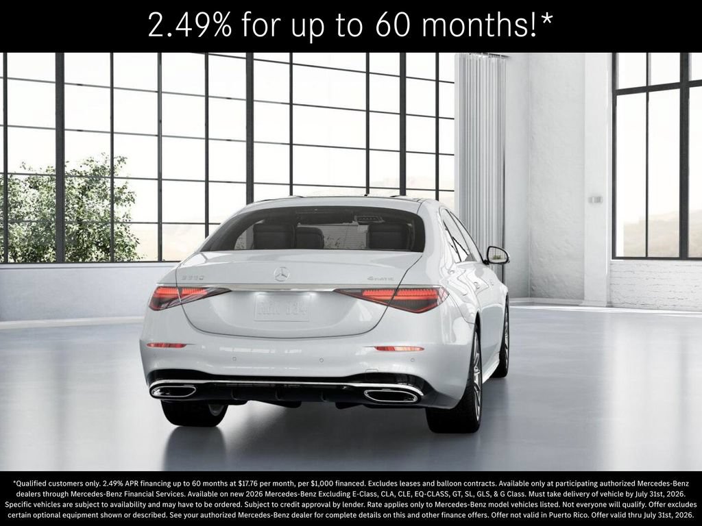 New 2026 Mercedes-Benz S 580 4MATIC Sedan image 24