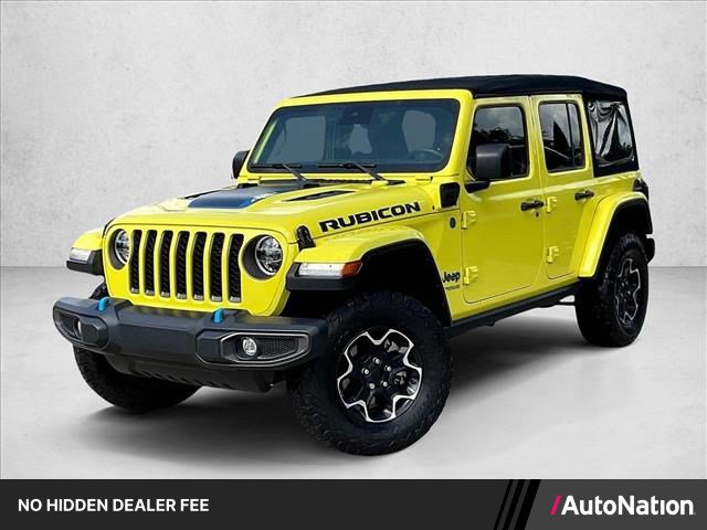 Used 2022 Jeep Wrangler Unlimited Rubicon 4xe w/ Cold Weather Group AWD/4WD video 1