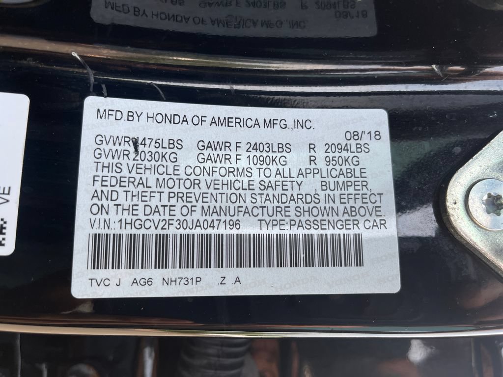 Used 2018 Honda Accord Sport image 32