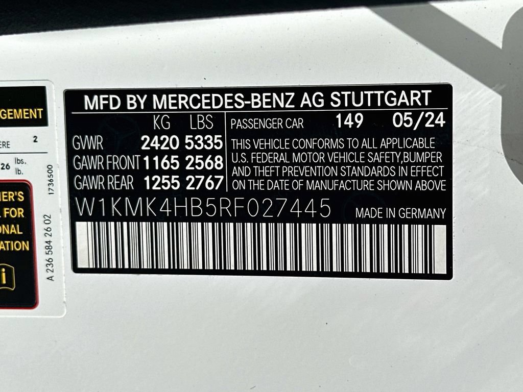Certified 2024 Mercedes-Benz CLE 300 4MATIC Cabriolet image 32