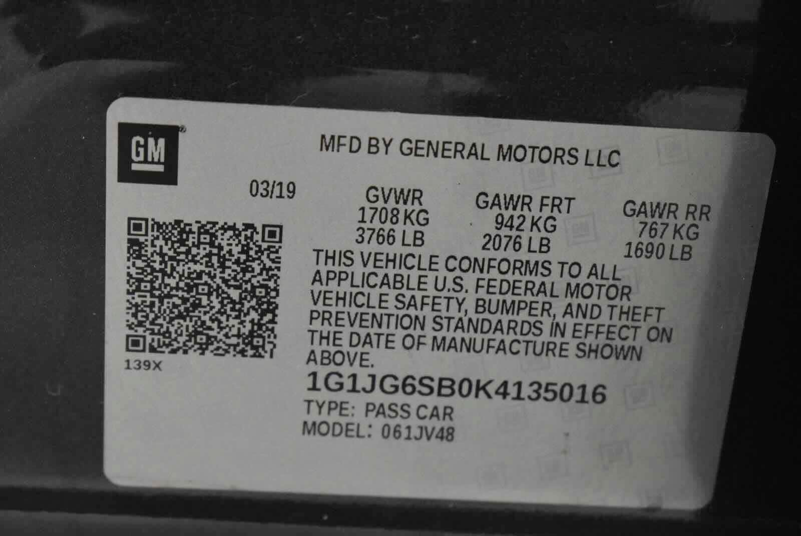 Used 2019 Chevrolet Sonic LT FWD image 68