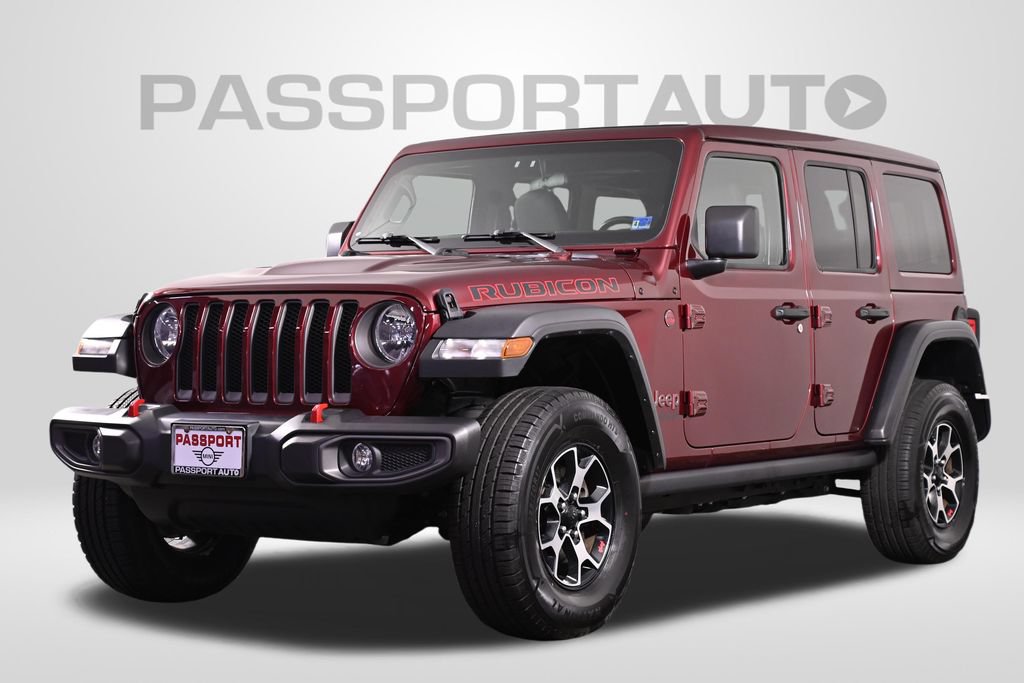 Used 2021 Jeep Wrangler Unlimited Rubicon w/ Cold Weather Group AWD/4WD image 1
