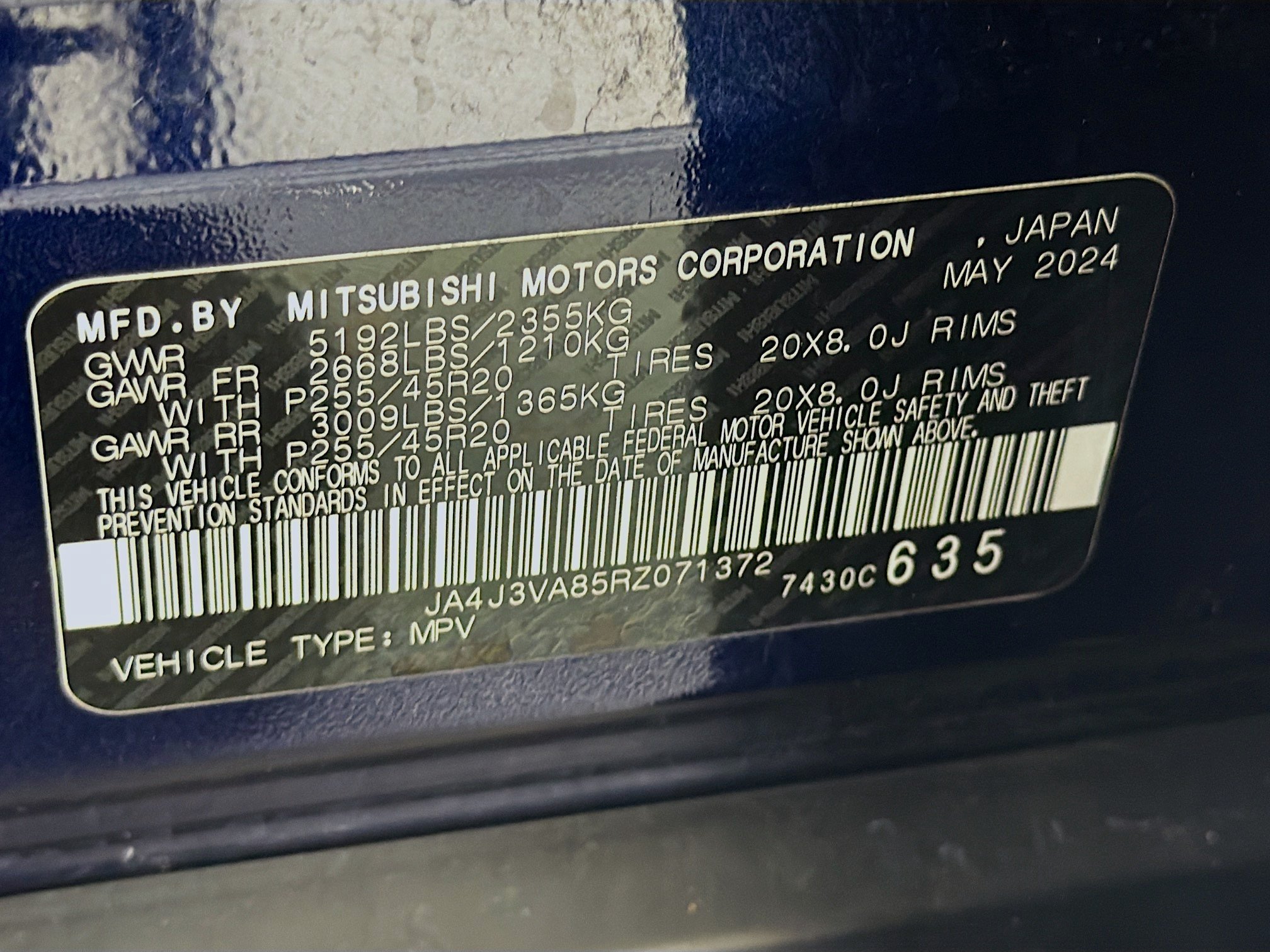 Used 2024 Mitsubishi Outlander SE FWD image 12
