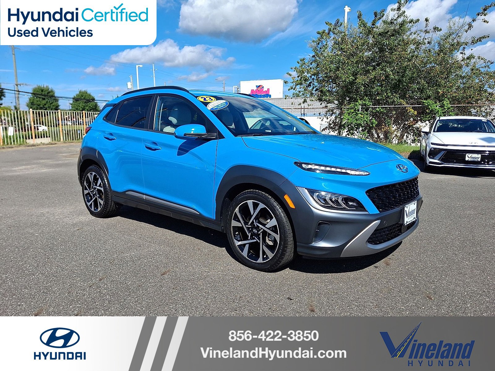 Certified 2023 Hyundai Kona Limited w/ Cargo Package