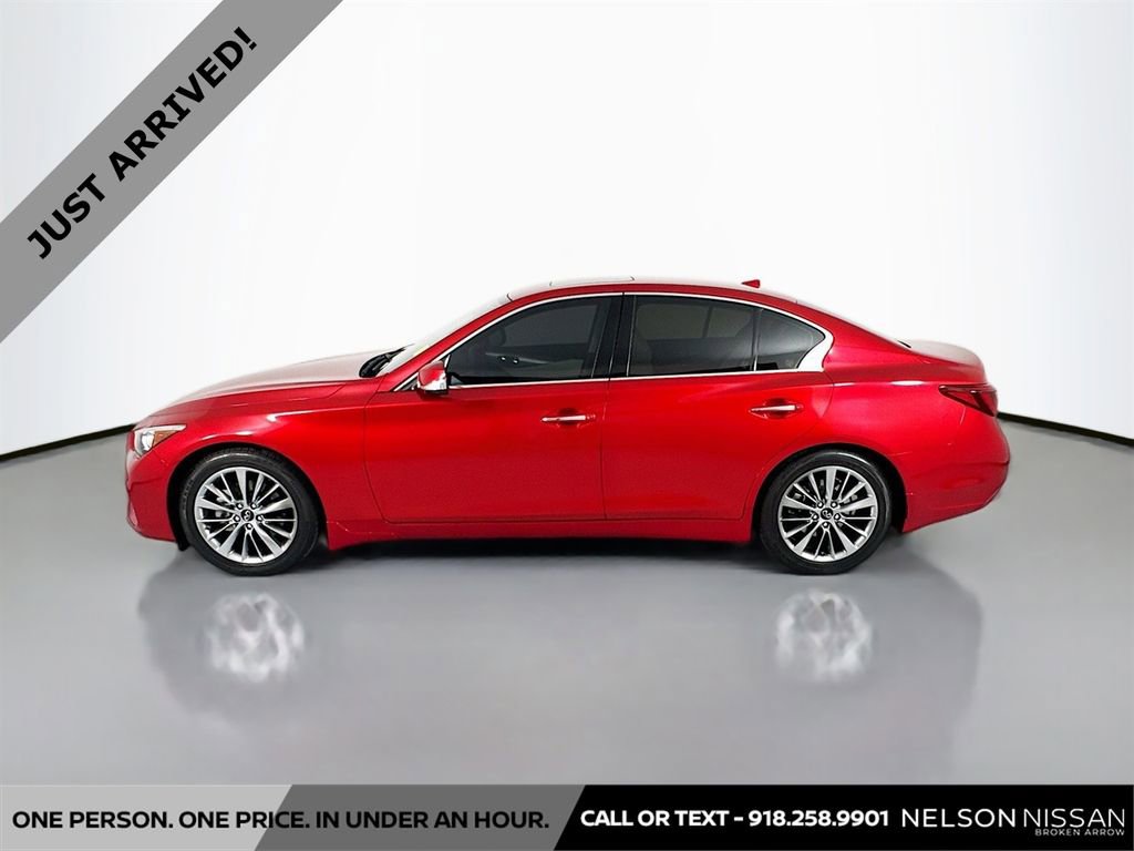 Used 2022 INFINITI Q50 Luxe w/ Cargo Package RWD image 8