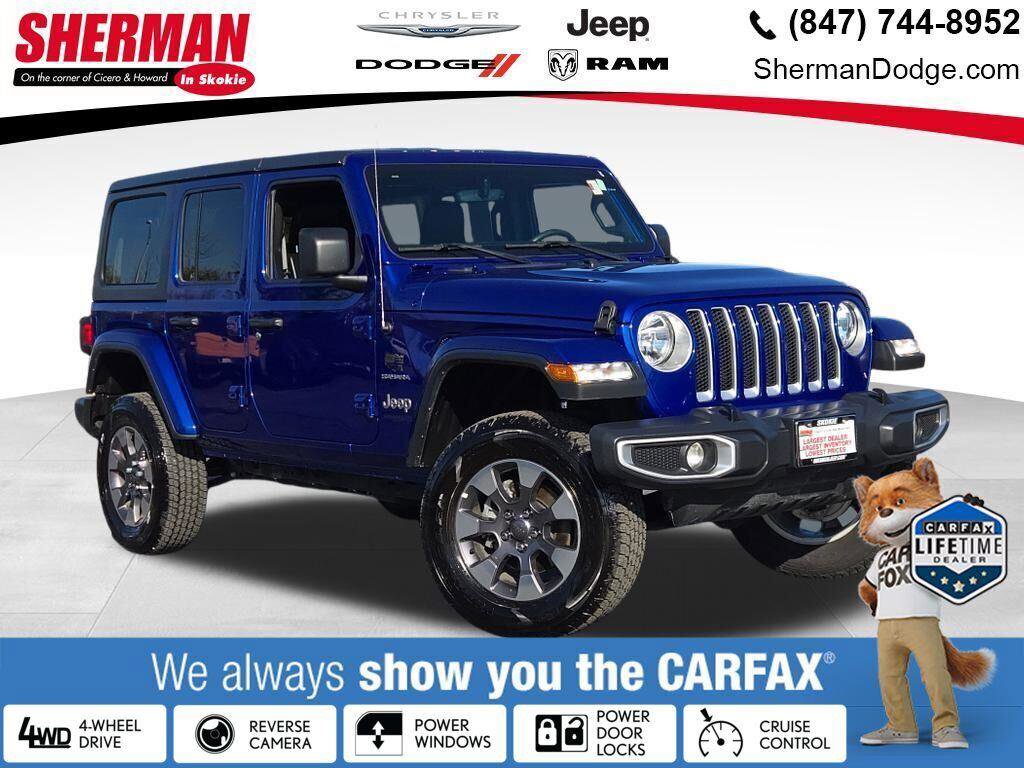 Certified 2018 Jeep Wrangler Unlimited Sahara image 1