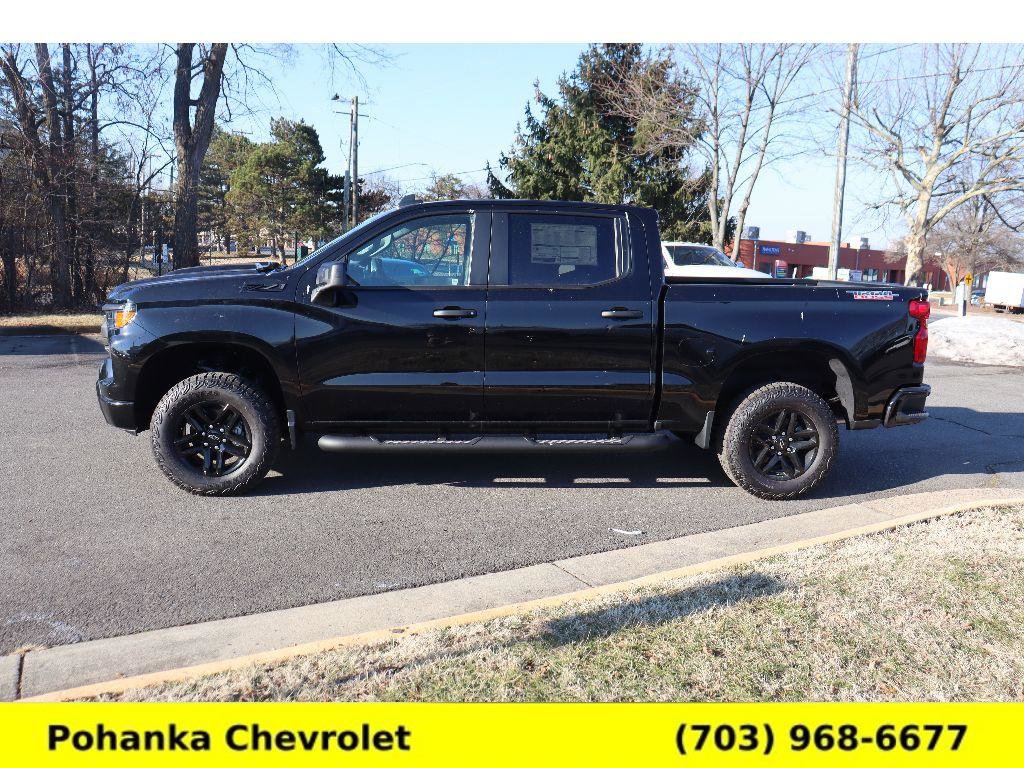 New 2026 Chevrolet Silverado 1500 Custom Trail Boss w/ LPO, Dark Essentials Package image 4