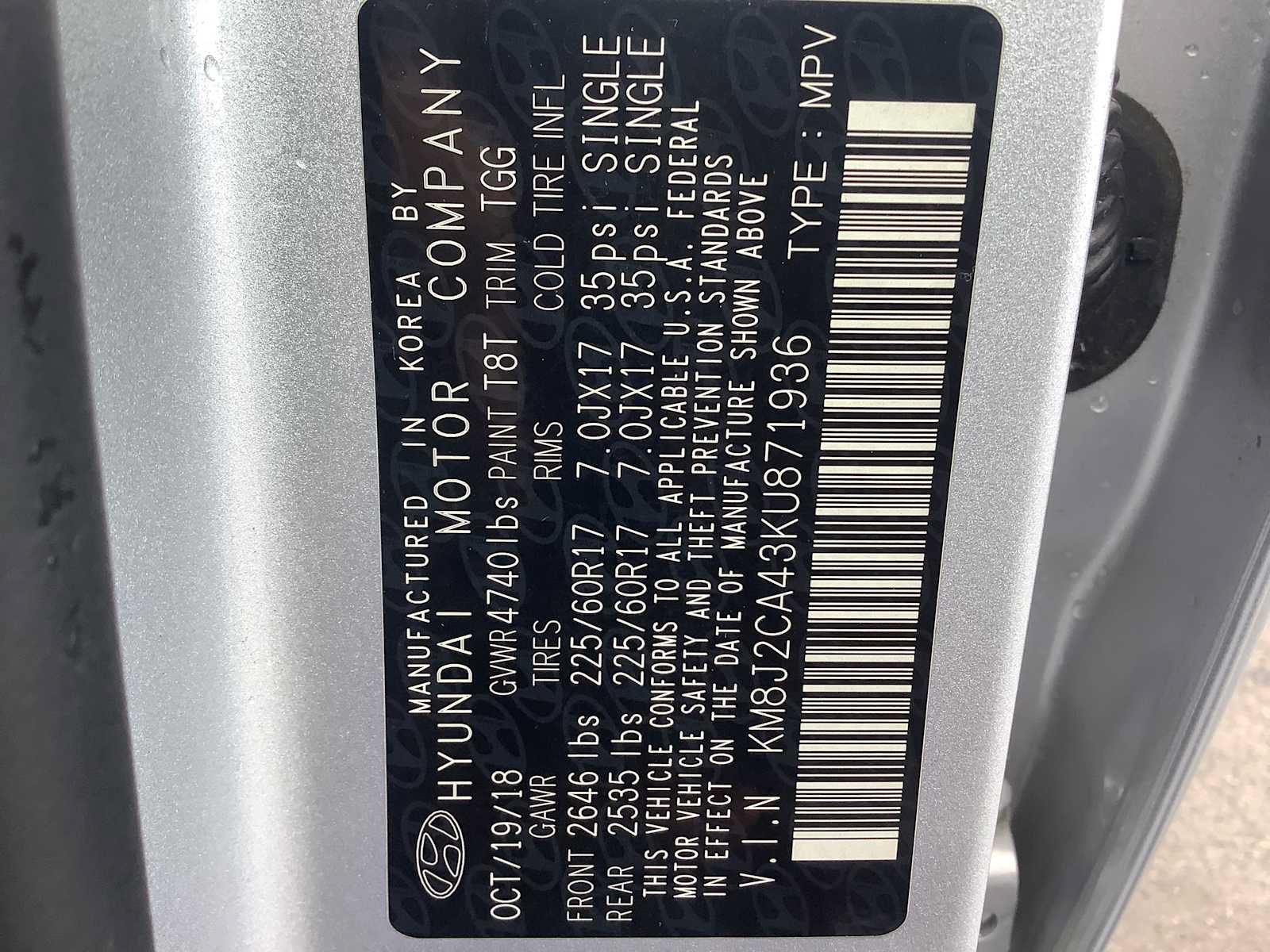 Used 2019 Hyundai Tucson SE AWD/4WD image 21
