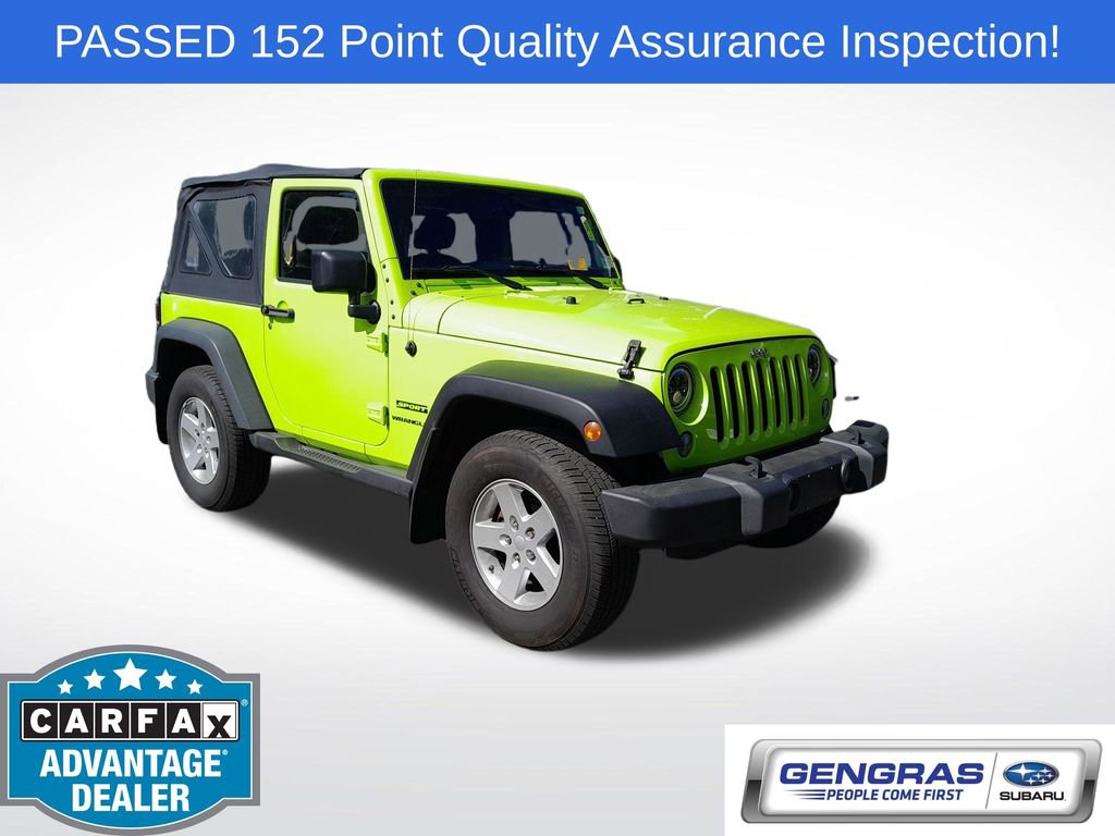 Used 2017 Jeep Wrangler Sport AWD/4WD image 1