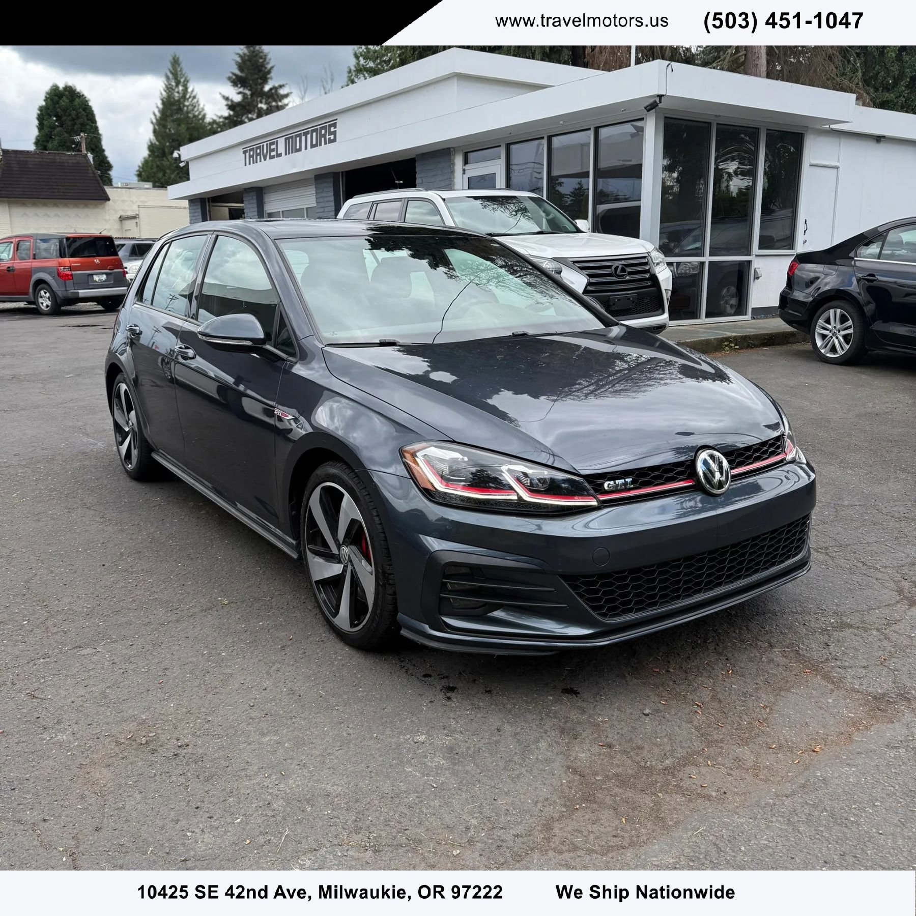 Used 2018 Volkswagen GTI SE w/ SE Leather Package FWD image 2