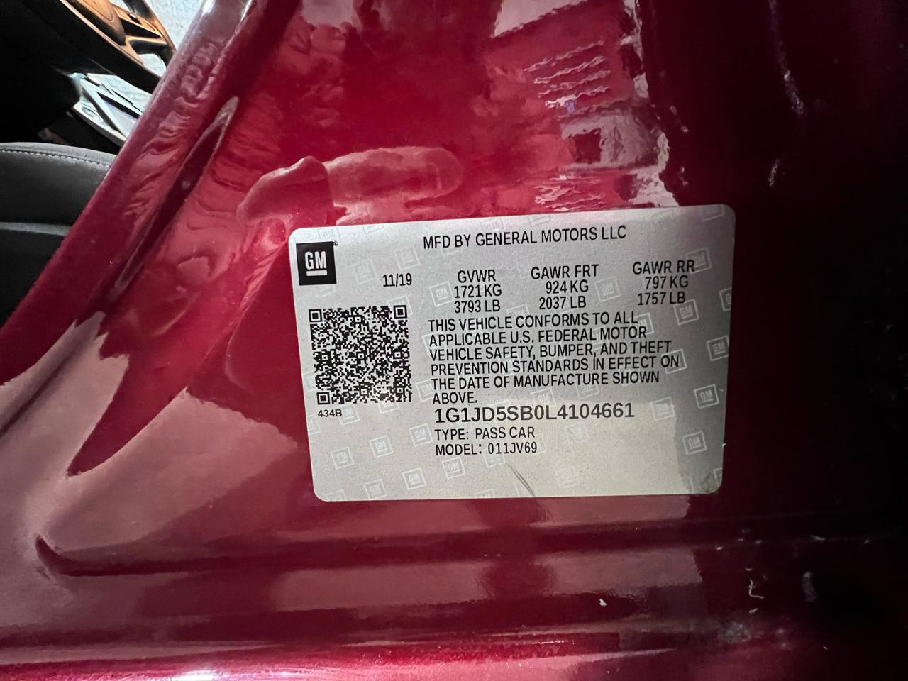 Used 2020 Chevrolet Sonic LT w/ Convenience Package image 29