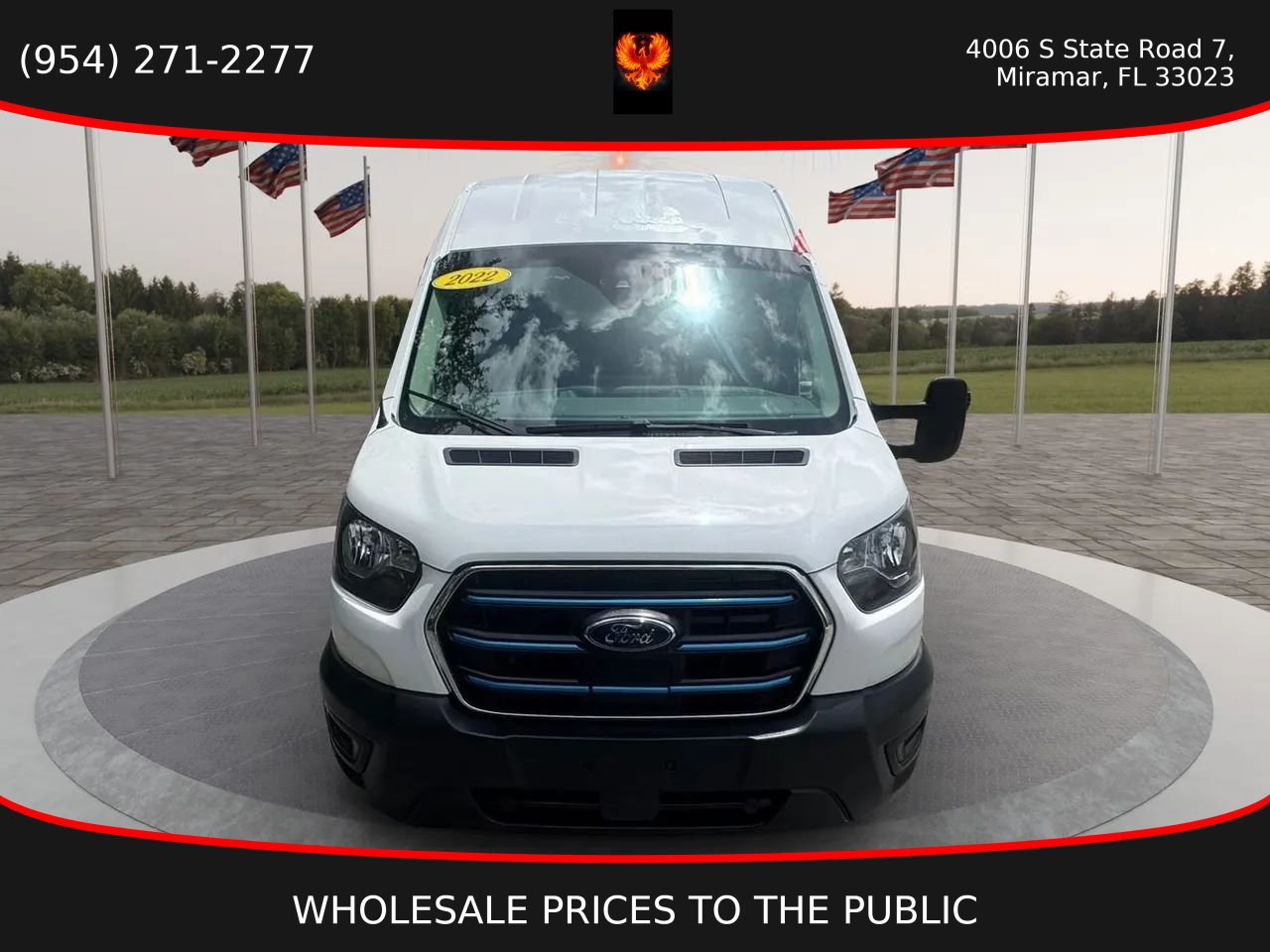Used 2022 Ford E-Transit 148 High Roof Extended RWD image 2