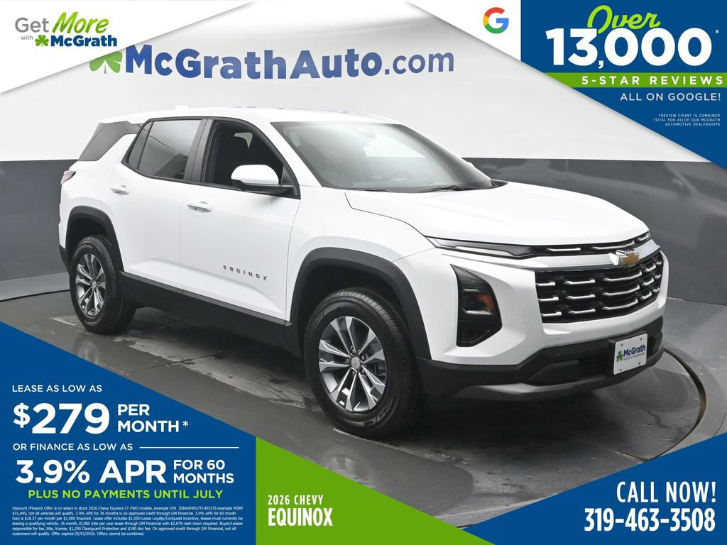 New 2026 Chevrolet Equinox LT w/ Safety and Technology Package image 1