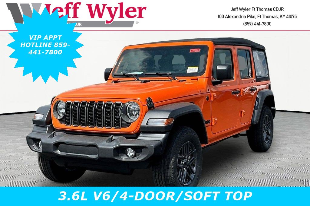 New 2026 Jeep Wrangler Unlimited Sport AWD/4WD image 1