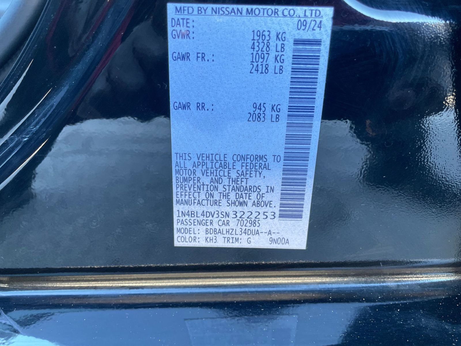 Used 2025 Nissan Altima 2.5 SV image 28