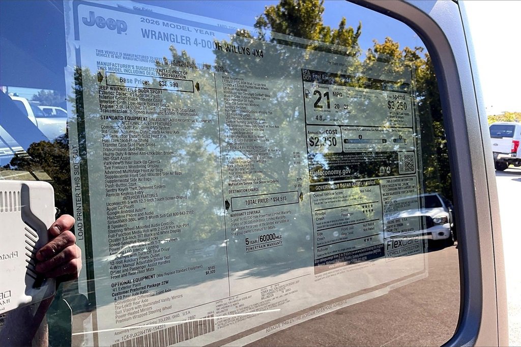 New 2026 Jeep Wrangler Willys image 14