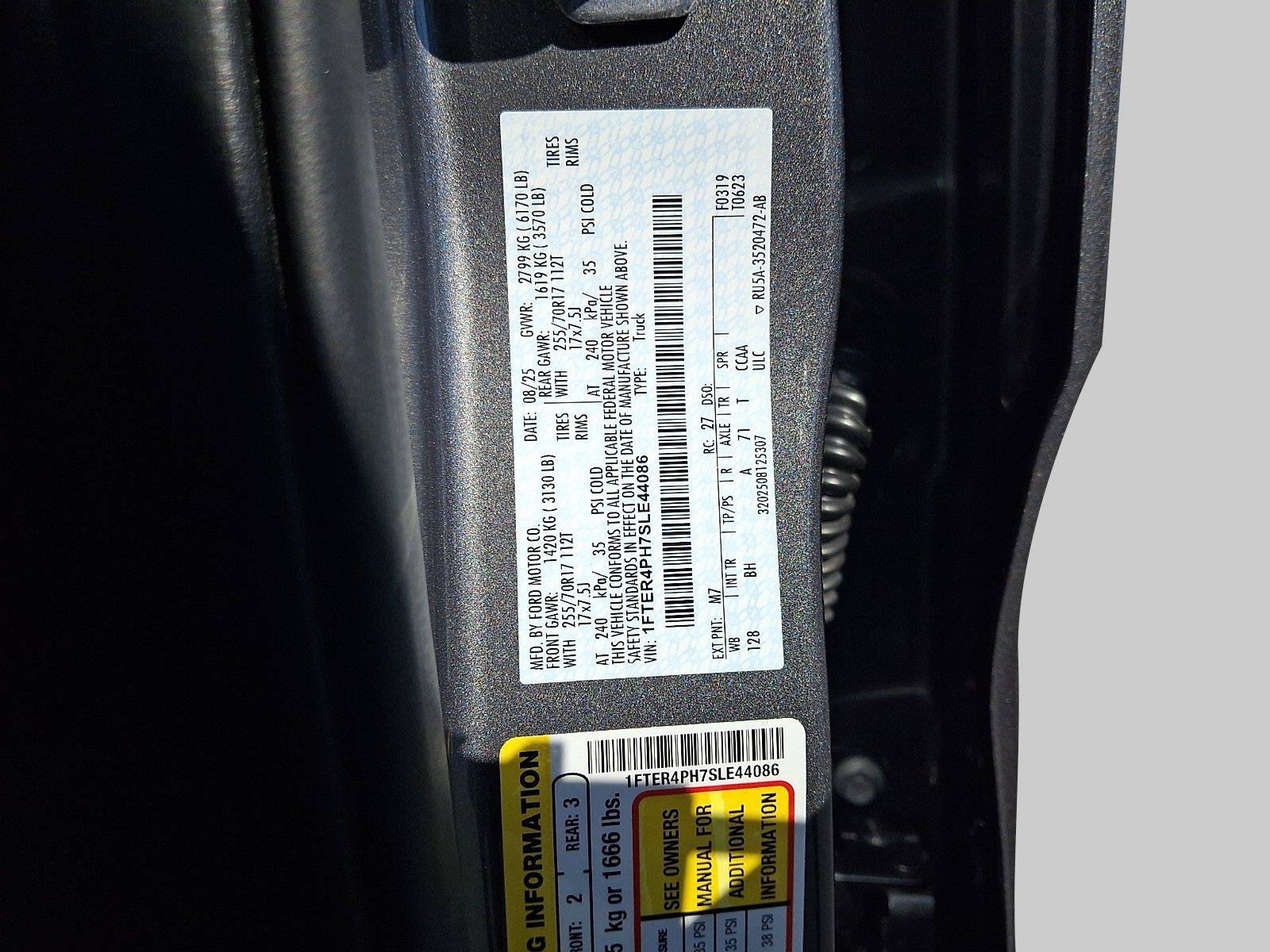 Used 2025 Ford Ranger XL w/ Trailer Tow Package AWD/4WD image 23