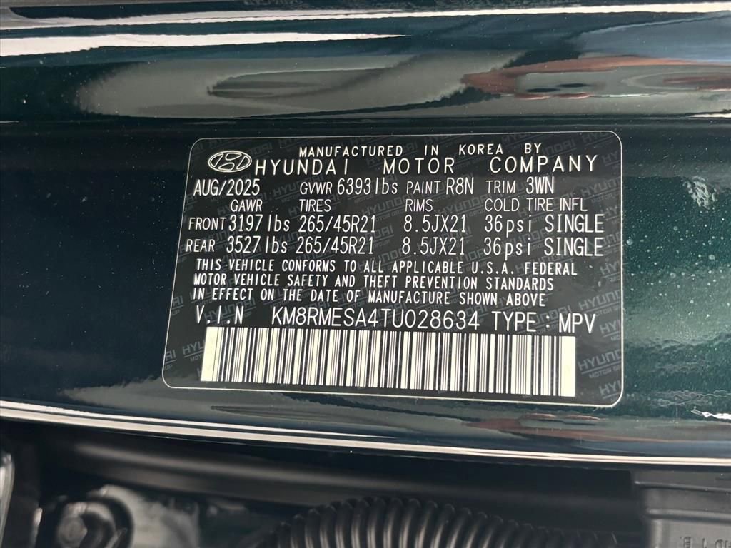 Used 2026 Hyundai Palisade Calligraphy AWD/4WD image 30