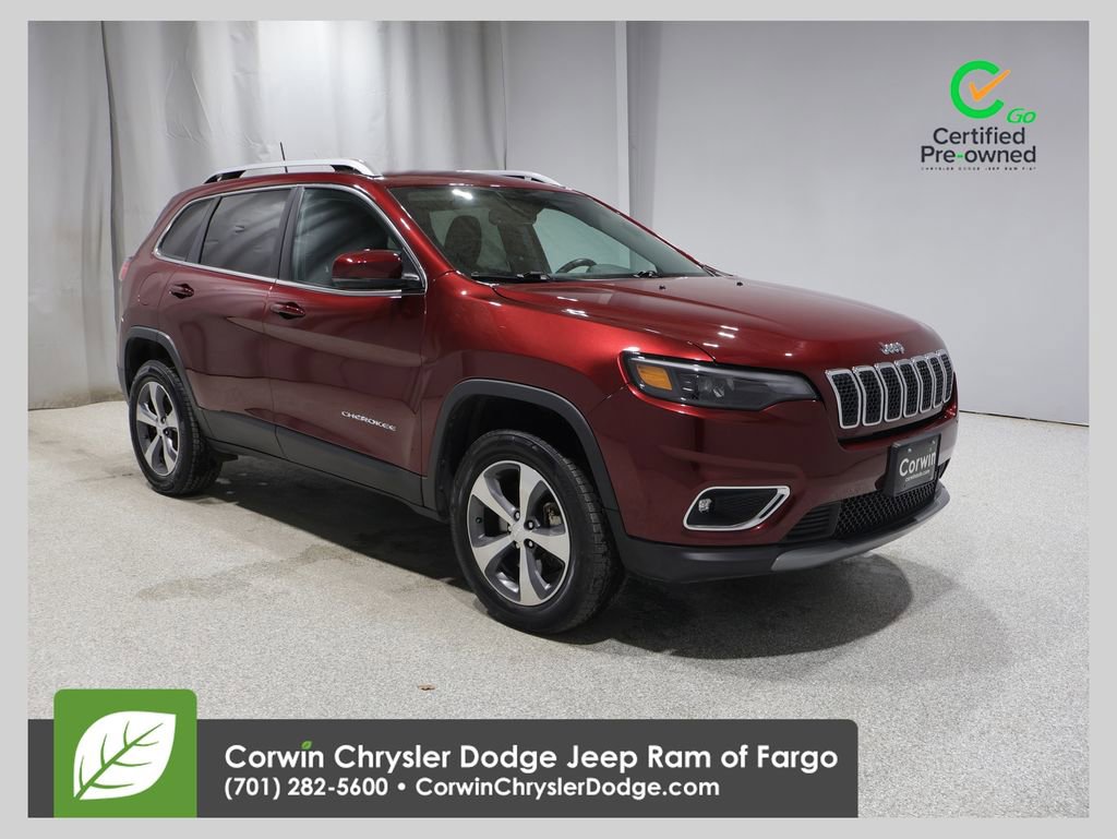 Certified 2019 Jeep Cherokee Limited AWD/4WD image 1