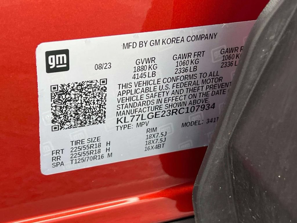 Used 2024 Chevrolet Trax RS w/ Driver Confidence Package FWD image 19