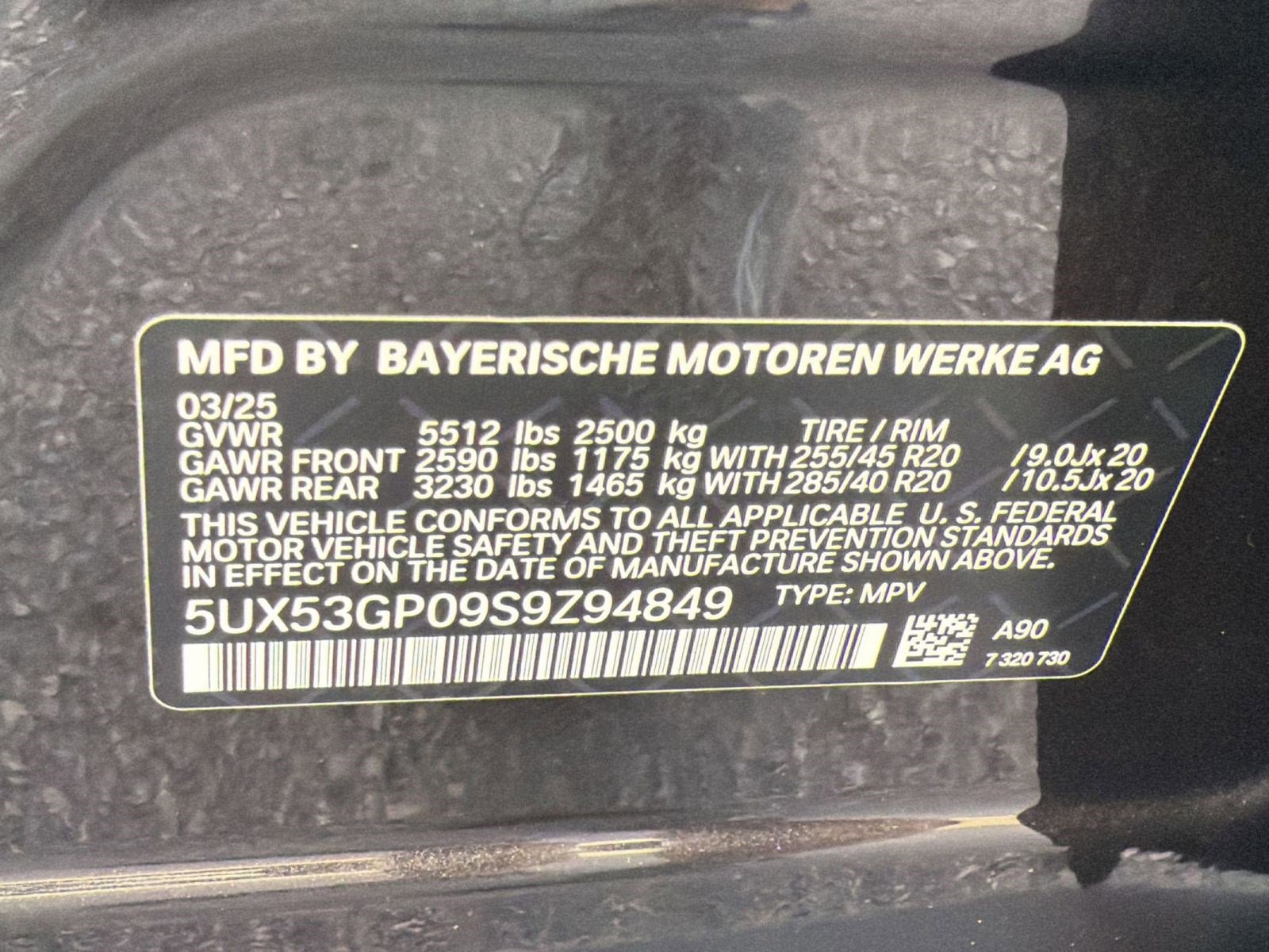 Used 2025 BMW X3 xDrive30i w/ Premium Package image 20