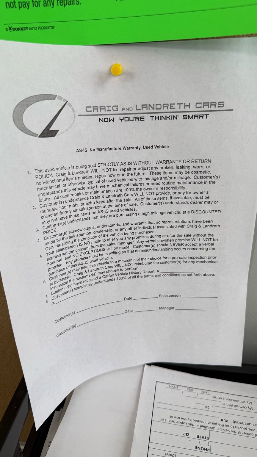 Used 2001 INFINITI QX4 4WD w/ (S02) Sport Pkg image 32