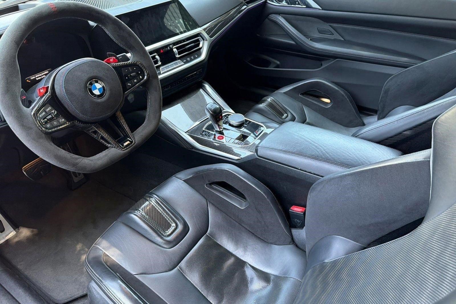 Used 2021 BMW M4 Competition w/ M Carbon Exterior Package RWD image 3