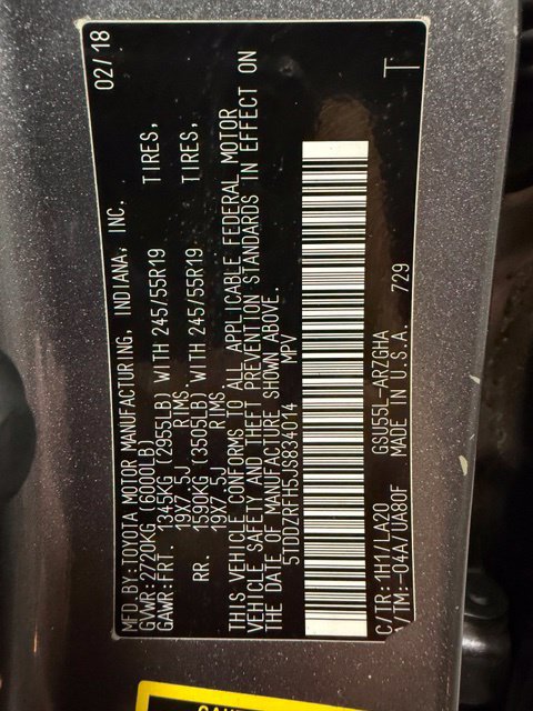 Used 2018 Toyota Highlander Limited AWD/4WD image 36