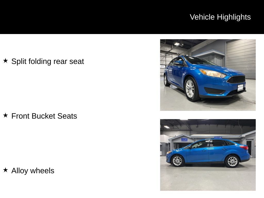 Used 2015 Ford Focus SE w/ SE Cold Weather Package FWD image 13